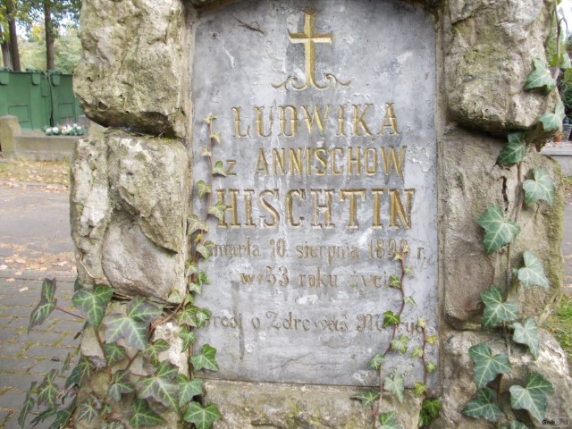 Ludwika HISCHTIN 1898 Andrychów - Grobonet - Wyszukiwarka osób pochowanych