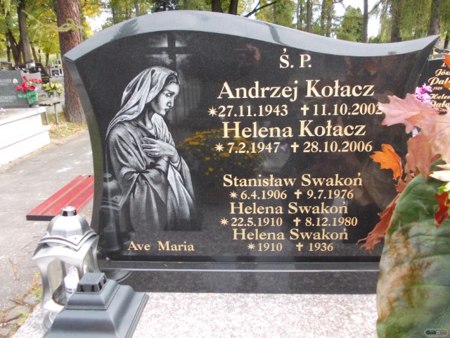 Stanisław SWAKOŃ 1906 Andrychów - Grobonet - Wyszukiwarka osób pochowanych