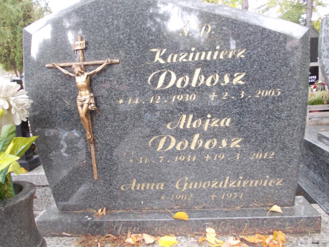 Kazimierz DOBOSZ 1930 Andrychów - Grobonet - Wyszukiwarka osób pochowanych