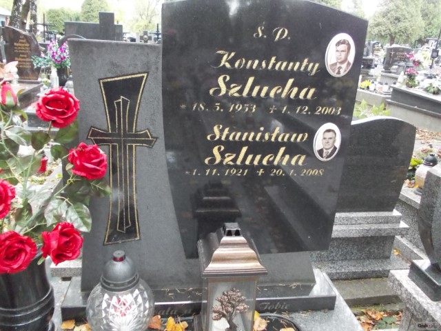 Konstanty SZLUCHA 1953 Andrychów - Grobonet - Wyszukiwarka osób pochowanych