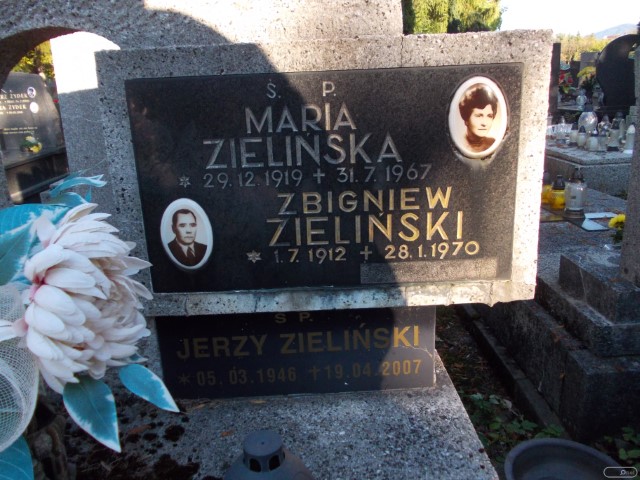 Maria ZIELIŃSKA 1919 Andrychów - Grobonet - Wyszukiwarka osób pochowanych