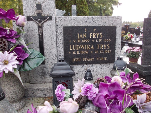 Jan FRYŚ 1899 Andrychów - Grobonet - Wyszukiwarka osób pochowanych