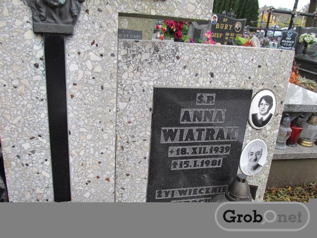 Anna WIATRAK 1939 Andrychów - Grobonet - Wyszukiwarka osób pochowanych