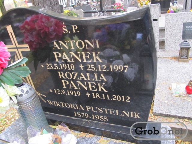 Wiktoria PUSTELNIK 1878 Andrychów - Grobonet - Wyszukiwarka osób pochowanych