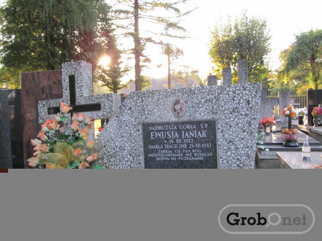 Ewa JANIAK 1972 Andrychów - Grobonet - Wyszukiwarka osób pochowanych