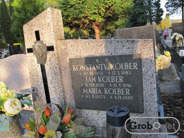 Jan KOLBER 1939 Andrychów - Grobonet - Wyszukiwarka osób pochowanych