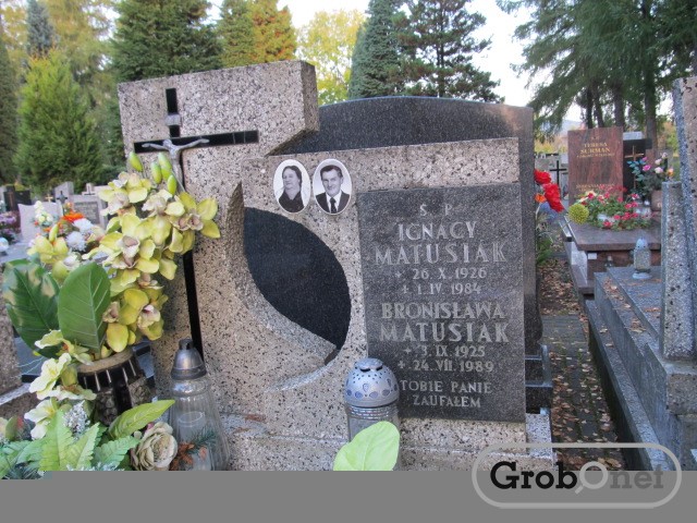 Ignacy MATUSIAK 1926 Andrychów - Grobonet - Wyszukiwarka osób pochowanych
