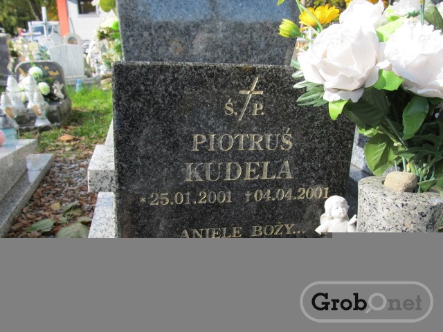 Piotr KUDELA 2001 Andrychów - Grobonet - Wyszukiwarka osób pochowanych