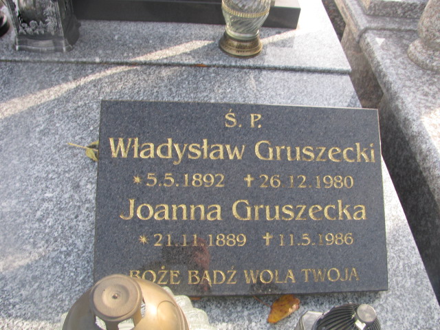 Joanna GRUSZECKA 1889 Andrychów - Grobonet - Wyszukiwarka osób pochowanych