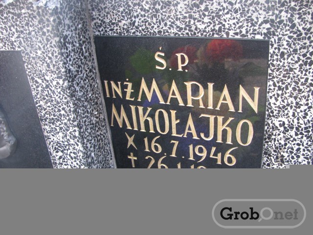 Lucyna MIKOŁAJKO 1948 Andrychów - Grobonet - Wyszukiwarka osób pochowanych