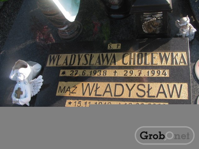 Władysław CHOLEWKA 1940 Andrychów - Grobonet - Wyszukiwarka osób pochowanych