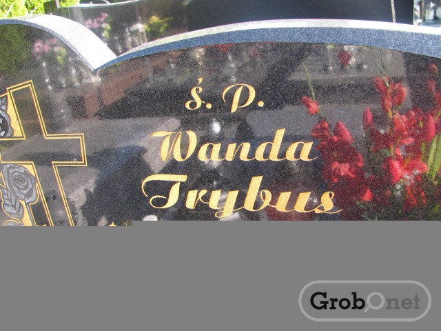 Halina TRYBUS 1955 Andrychów - Grobonet - Wyszukiwarka osób pochowanych