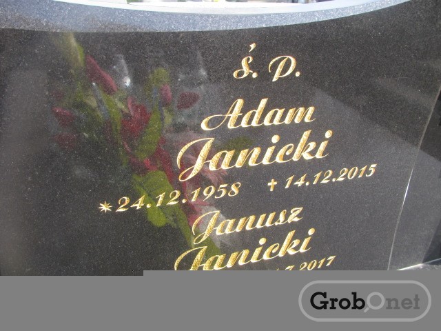 Adam JANICKI 1958 Andrychów - Grobonet - Wyszukiwarka osób pochowanych