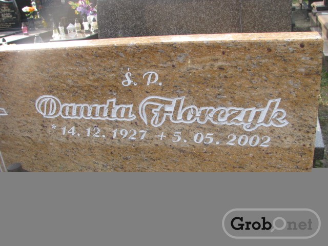 Danuta FLORCZYK 1927 Andrychów - Grobonet - Wyszukiwarka osób pochowanych
