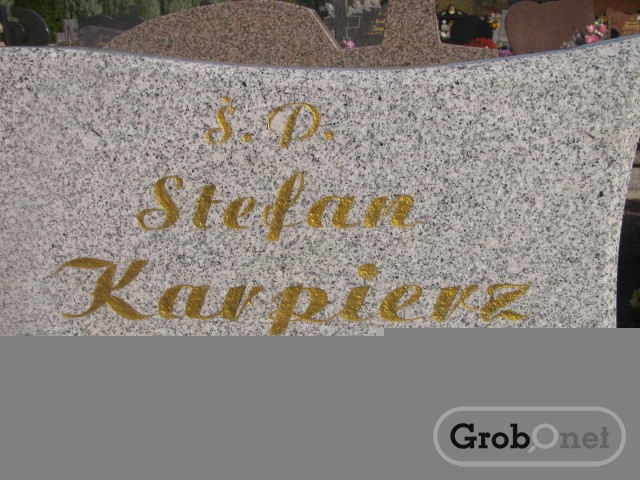 Stefan KARPIERZ 1943 Andrychów - Grobonet - Wyszukiwarka osób pochowanych