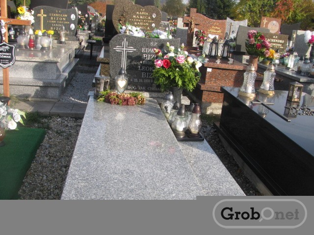 Grób EDWARD BIZOŃ