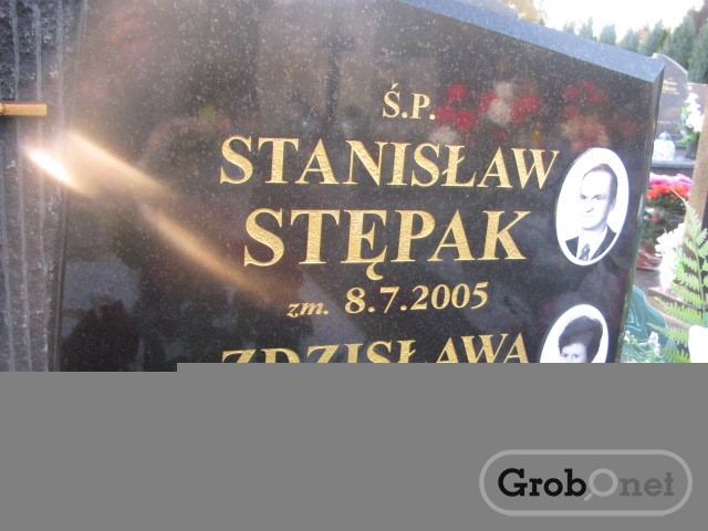 Zdzisława STĘPAK Andrychów - Grobonet - Wyszukiwarka osób pochowanych