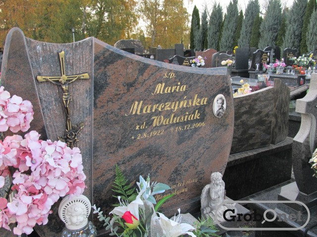 Maria MARCZYŃSKA 1922 Andrychów - Grobonet - Wyszukiwarka osób pochowanych