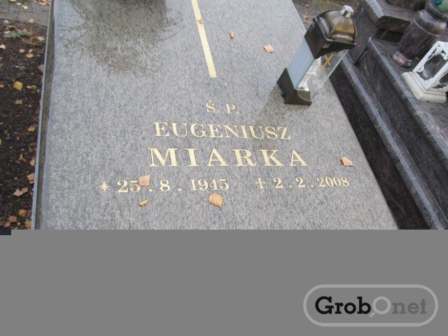 Eugeniusz MIARKA 1945 Andrychów - Grobonet - Wyszukiwarka osób pochowanych