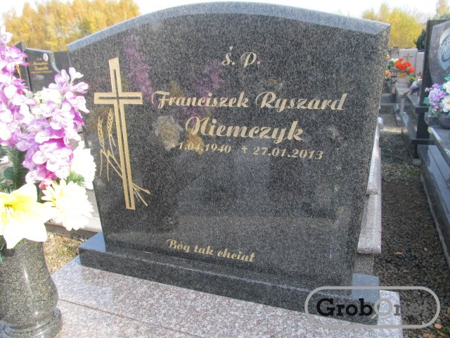 Franciszek NIEMCZYK 1940 Andrychów - Grobonet - Wyszukiwarka osób pochowanych
