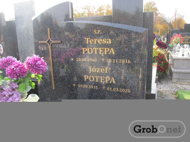 Teresa POTĘPA 1940 Andrychów - Grobonet - Wyszukiwarka osób pochowanych