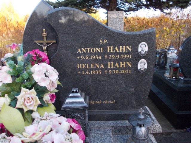 Helena HAHN 1935 Andrychów - Grobonet - Wyszukiwarka osób pochowanych