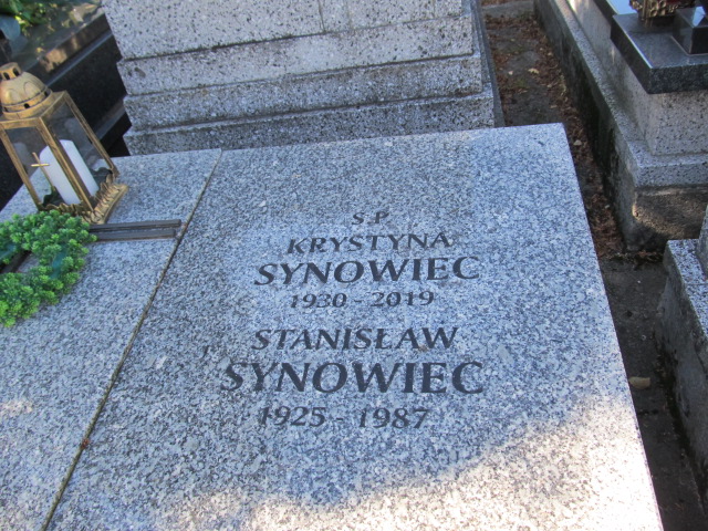 Krystyna SYNOWIEC 1929 Andrychów - Grobonet - Wyszukiwarka osób pochowanych