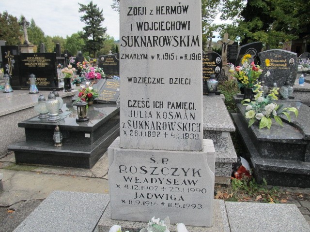 Julia KOSMAN 1892 Andrychów - Grobonet - Wyszukiwarka osób pochowanych