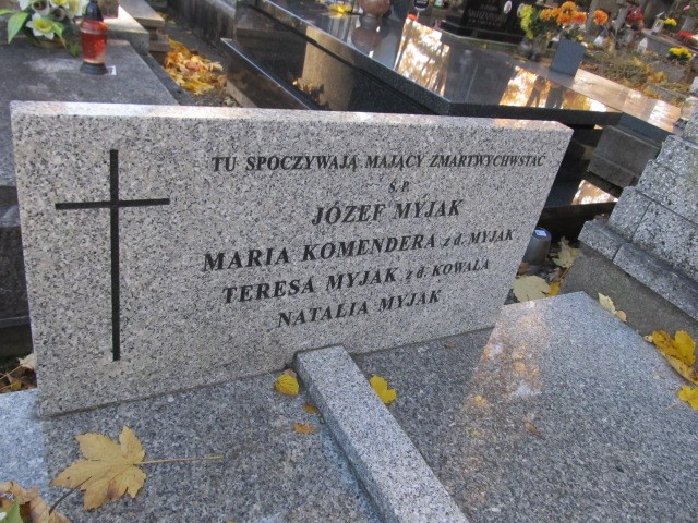 Natalia MYJAK Andrychów - Grobonet - Wyszukiwarka osób pochowanych