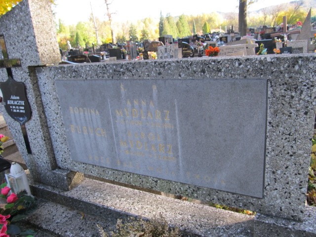 Anna MYDLARZ Andrychów - Grobonet - Wyszukiwarka osób pochowanych
