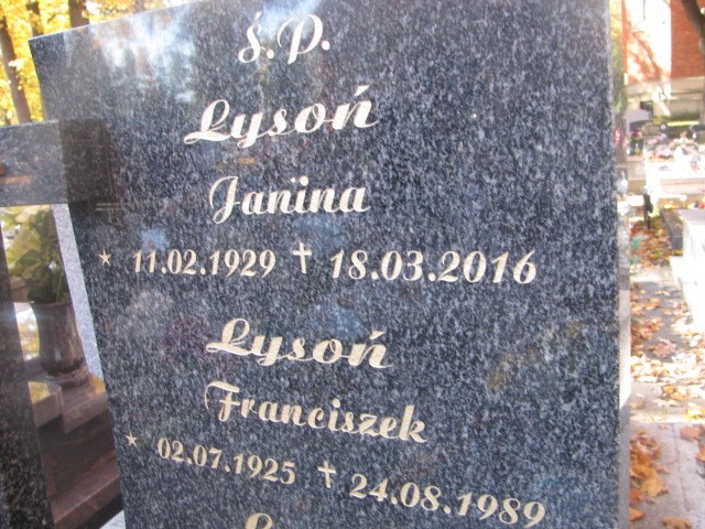 Tomasz ŁYSOŃ 1888 Andrychów - Grobonet - Wyszukiwarka osób pochowanych