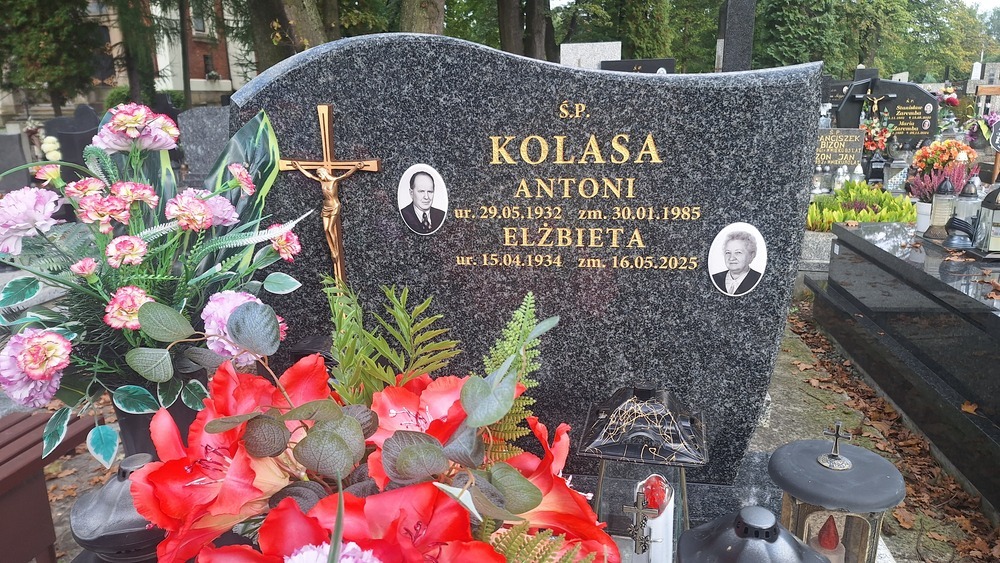 Elżbieta KOLASA 1934 Andrychów - Grobonet - Wyszukiwarka osób pochowanych