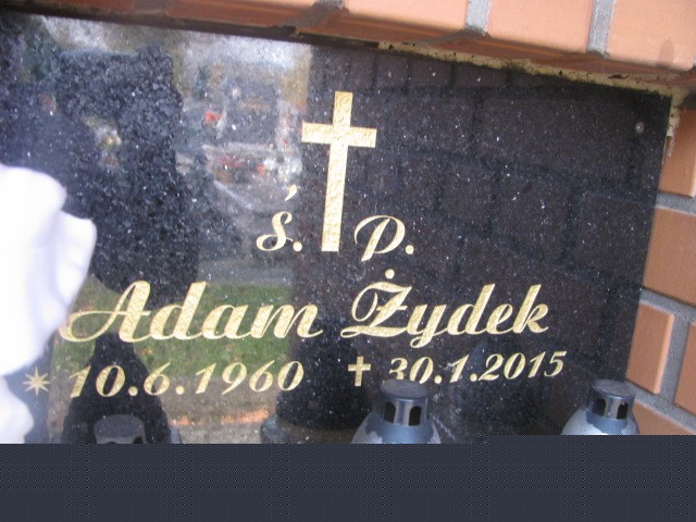 Adam ŻYDEK 1960 Andrychów - Grobonet - Wyszukiwarka osób pochowanych